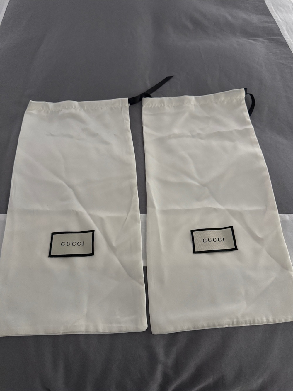 Gucci women’s shoe dustbags